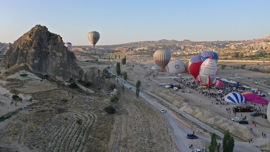 29Uluslararası 2. Kapadokya Sıcak Hava Balon Festivali Son Gününde 